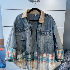 Top Shop Jean/flannel jacket